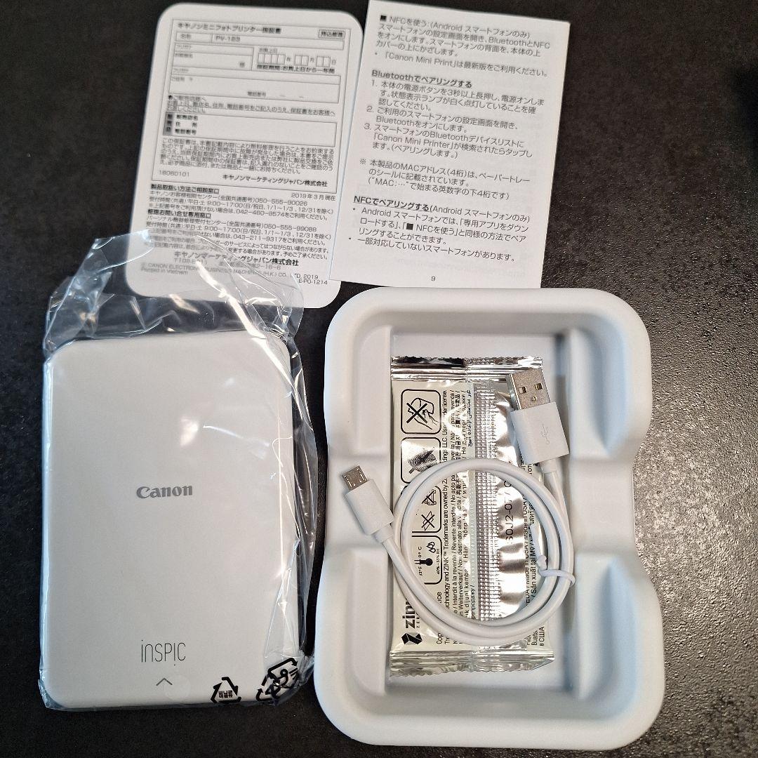 Canon iNSPiC ポータブルプリンター