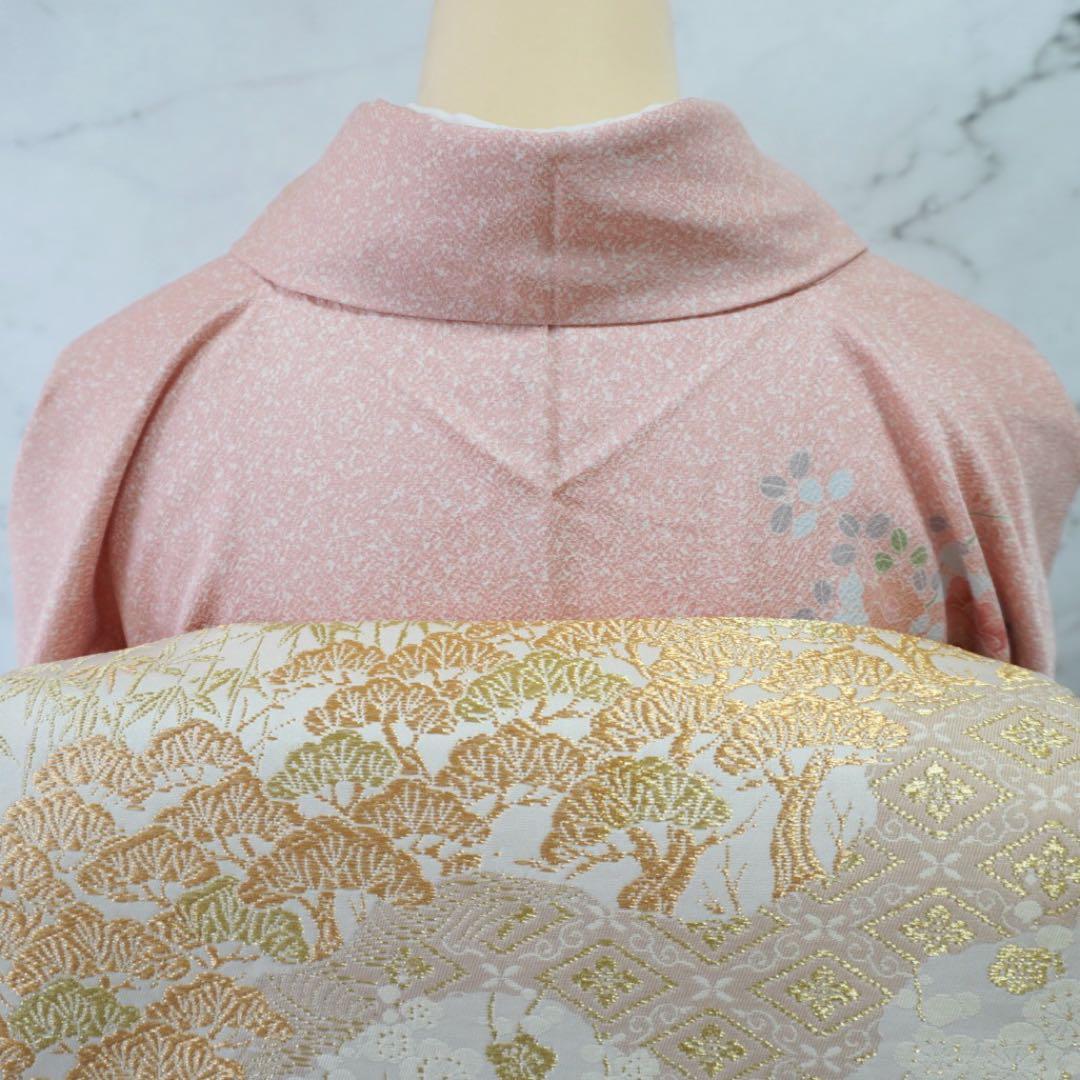 訪問着 フルセットa467E 七五三　入学式　お宮参り　結婚式　裄丈69