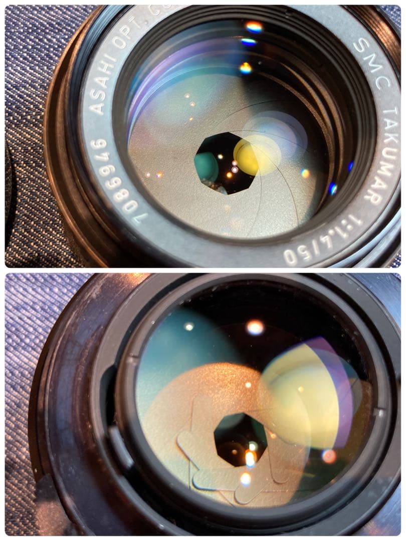 完動品＊美品＊pentax spf&名玉smc f1.4★作例多数★初期保証付き