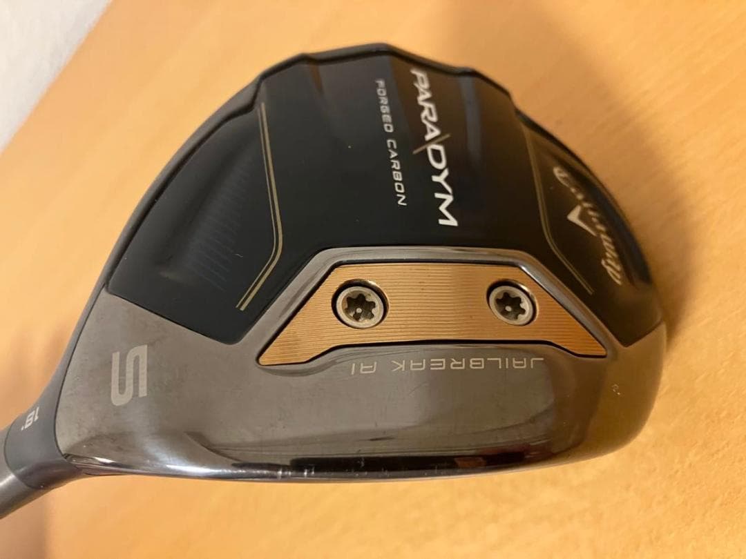 キャロウェイ PARADYM フェアウェイウッド (SR) 5W 18° HC付