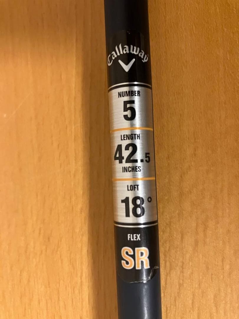 キャロウェイ PARADYM フェアウェイウッド (SR) 5W 18° HC付