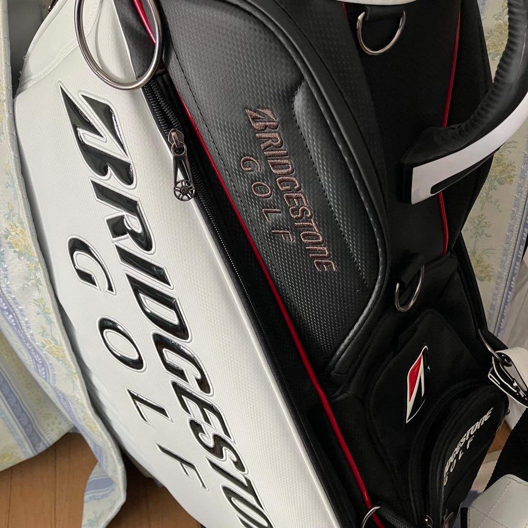 BRIDGESTONE ブリヂストンゴルフ 3点式キャディバック ネーム刺繍有