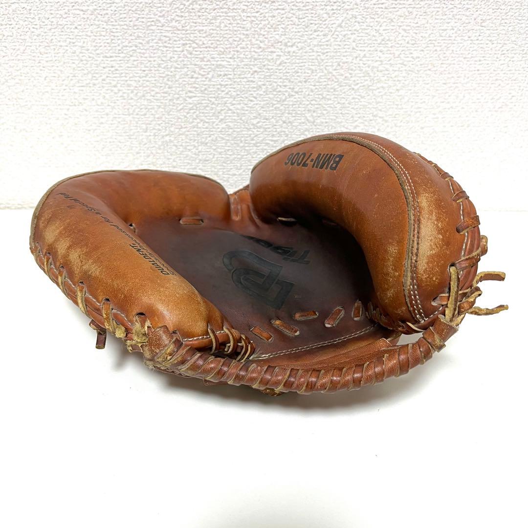 美津和タイガー 硬式用 キャッチャーミット レザー