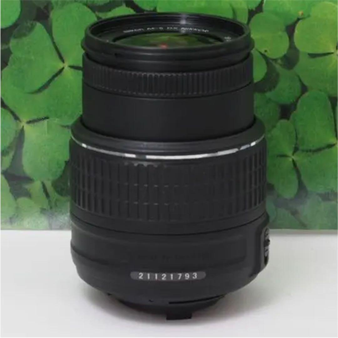 【美品】Nikonニコン⭐️標準ズーム18-55mmVR II⭐️使い勝手抜群