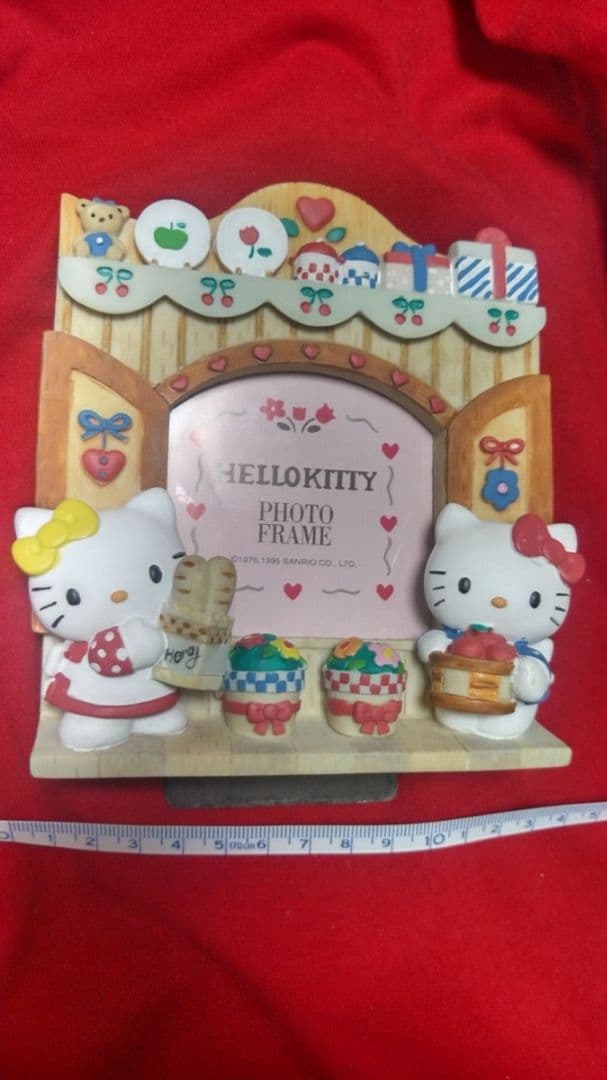 レア ハローキティ キティちゃん フォトフレーム サンリオ 陶器 ハート
