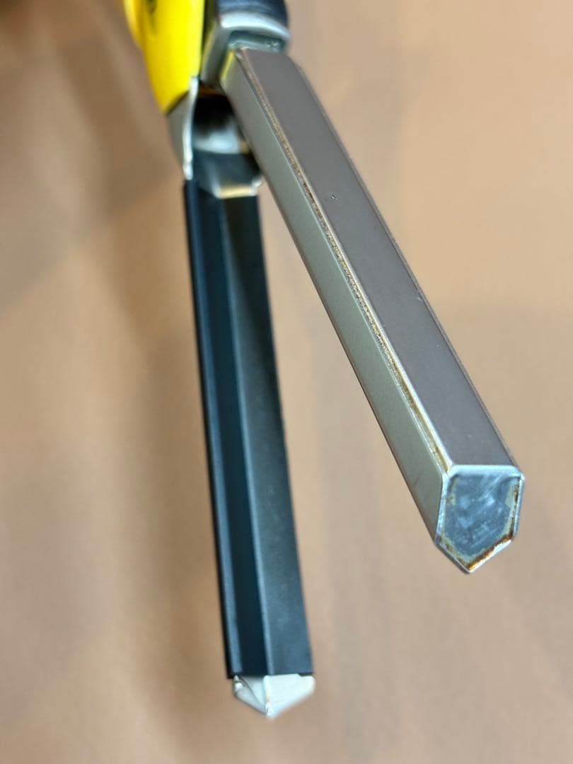 超美品　LENZ 【D-10】レンツデジタルアイロン 5角 10㎜　理容アイロン