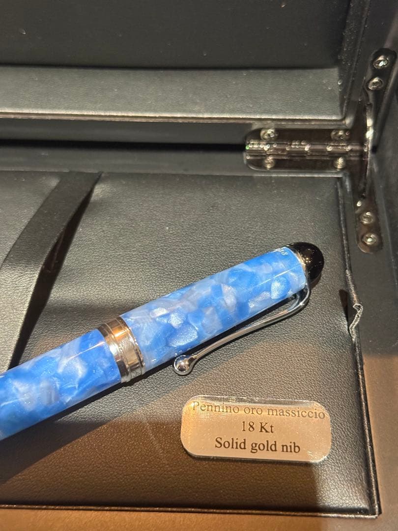 アウロラ万年筆　プルトーネ　ef