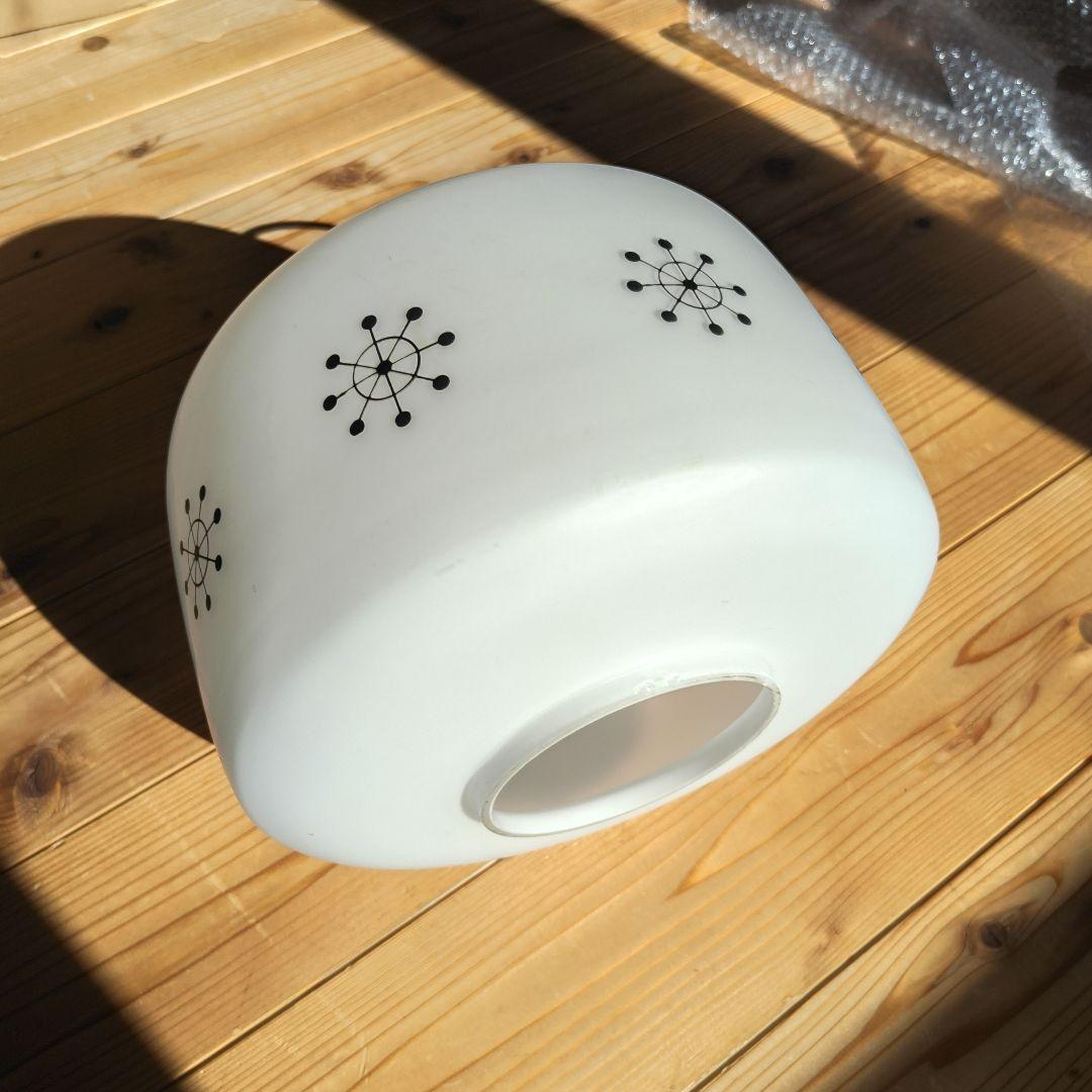 アンティーク　ペンダントライト ガラス製