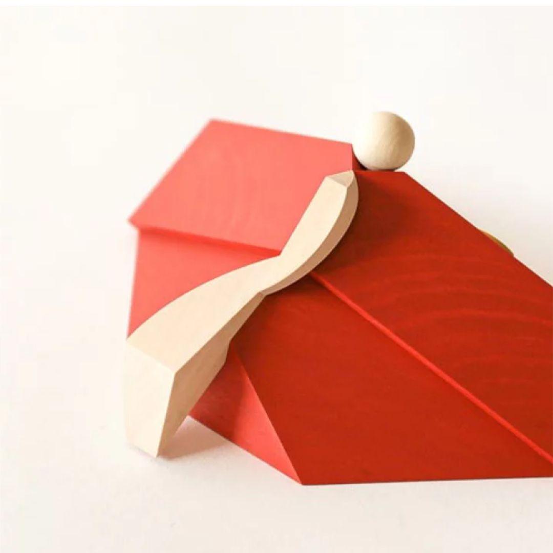 旭川クラフト T.MOTOI T.モトイ MHI-06 木製 モダン雛人形