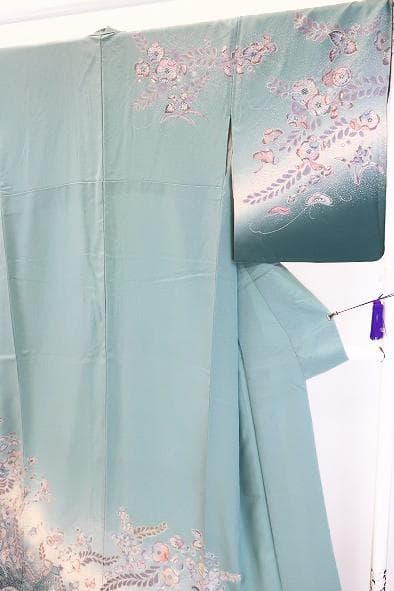 ★専用★美品 訪問着 辻が花 縮緬地 トールサイズ 身丈168cm 裄丈69