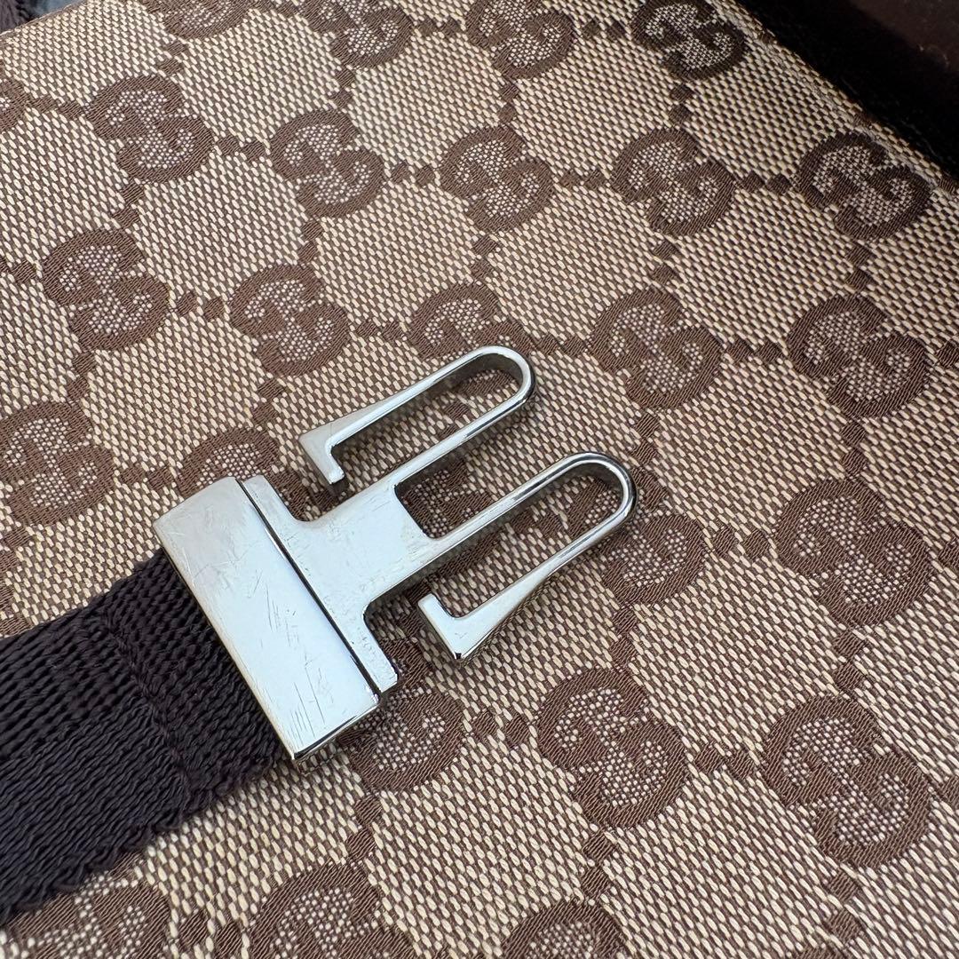 美品✨GUCCI グッチ ウエストバッグ ウエストポーチ GGキャンバス