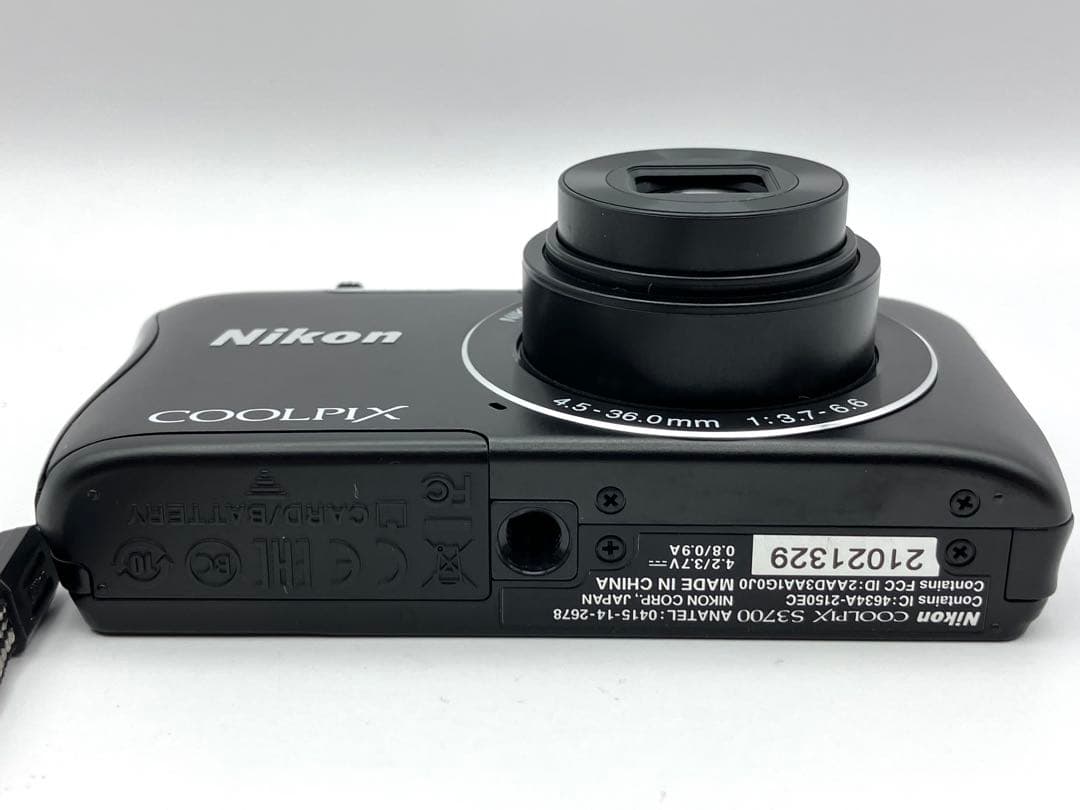 Nikon COOLPIX S3700 コンパクトデジタルカメラ