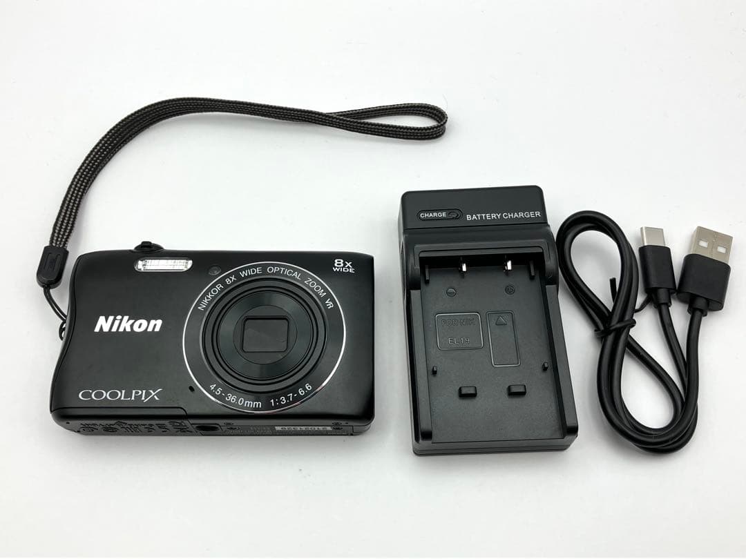 Nikon COOLPIX S3700 コンパクトデジタルカメラ