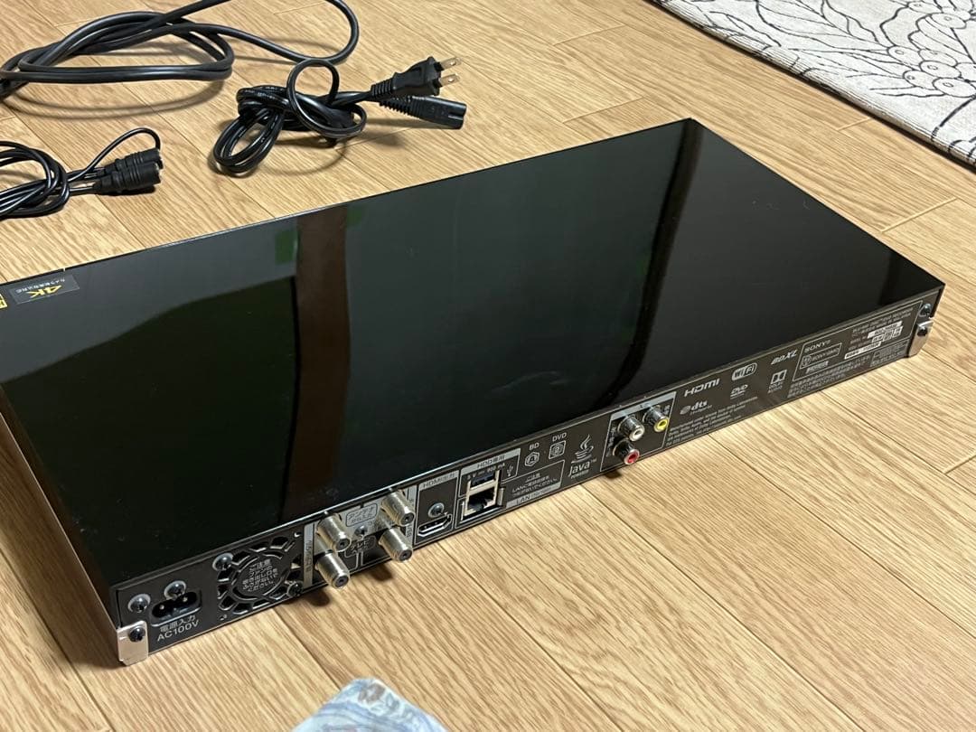SONY 4K対応 ブルーレイレコーダー BDZ-ZW550動作確認済み⭐︎