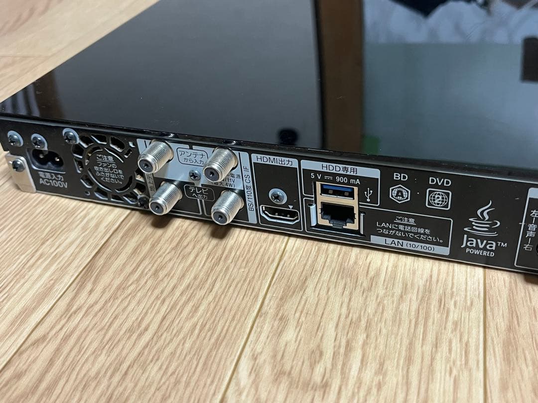 SONY 4K対応 ブルーレイレコーダー BDZ-ZW550動作確認済み⭐︎