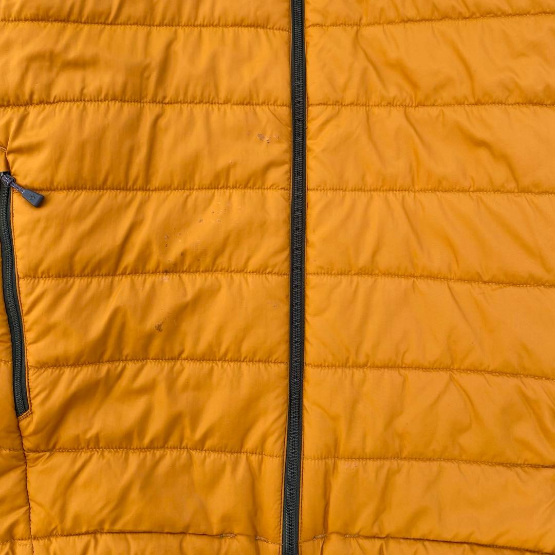 k*0様 mont-bell モンベル ダウンジャケット リバーシブル オレンジ