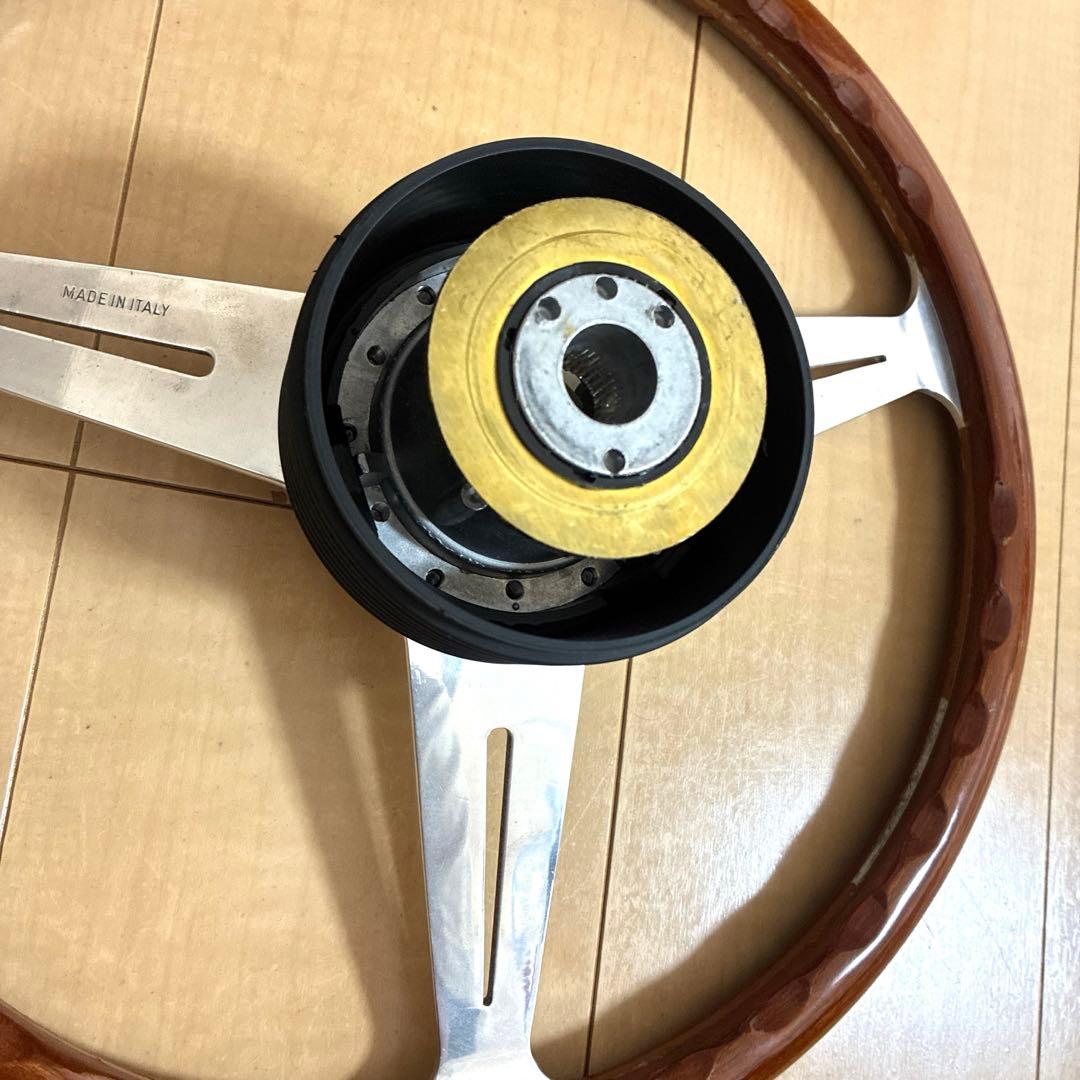 【ビンテージ】ナルディ クラシック　ウッド　ステアリング　36.5cm