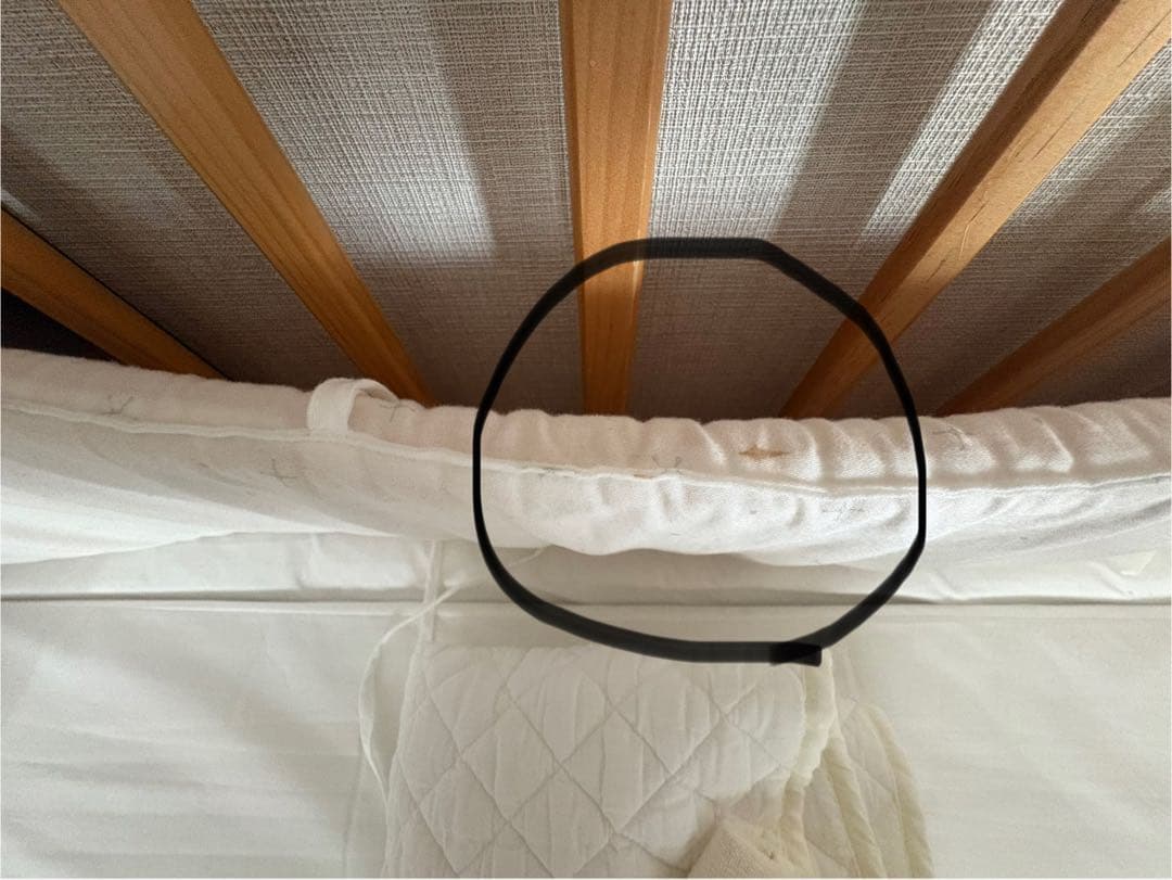 大和屋　そいねーるプラスムーブ　ベビーベッド　ナチュラル＋寝具セット