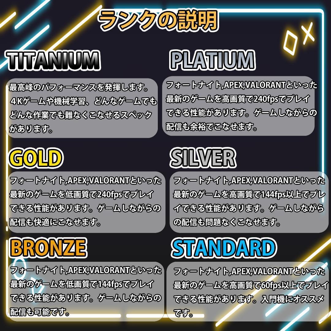 [PLATINUM]✨高性能✨白い光る✨ゲーミングPC✨RTX2080Ti①