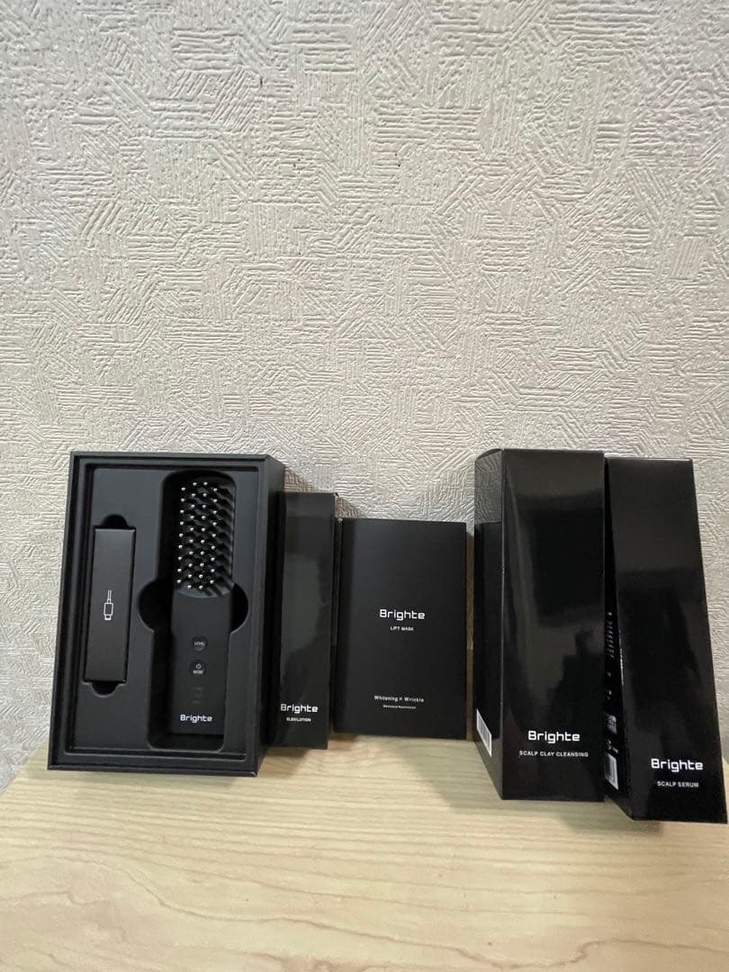 Brighteブライトエレキブラシ　ローション他オマケ　2026年1月購入