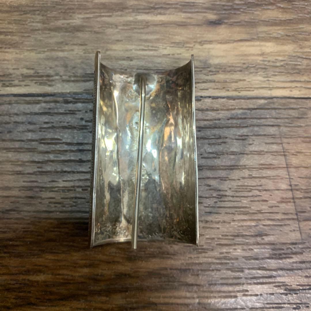 中古 ナバホ族 シルバー ポニーテールカフ インディアンジュエリー