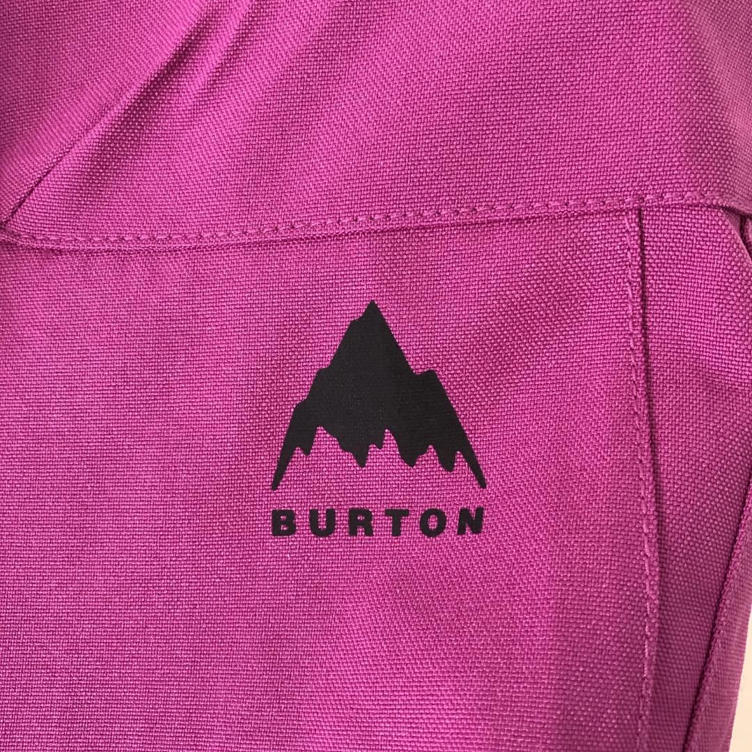 【美品】バートン　スノーボードウェア　キッズ　上下セット　むらさき　子供用Ｌ