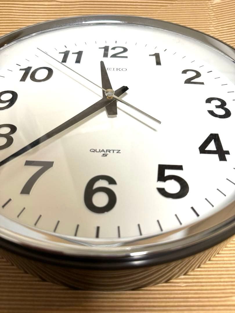 SEIKO 掛時計 クォーツ　昭和レトロ