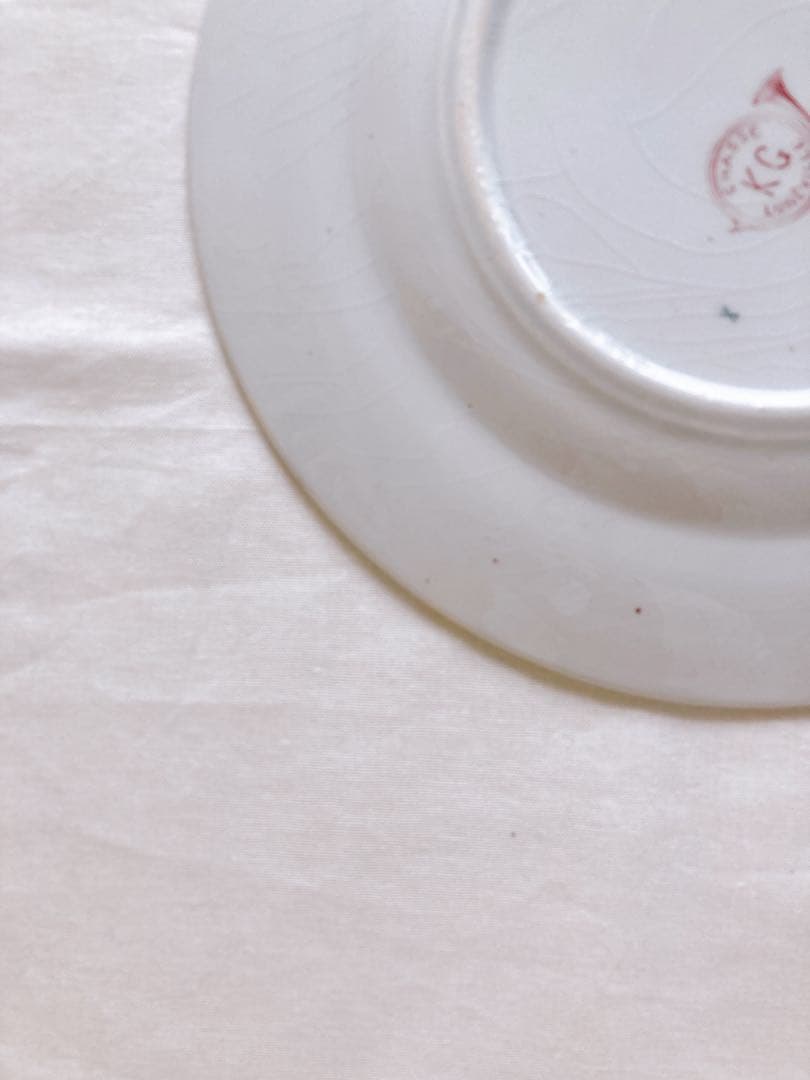 フランスアンティーク　LUNEVILLE chasseシリーズ　ディナー皿②