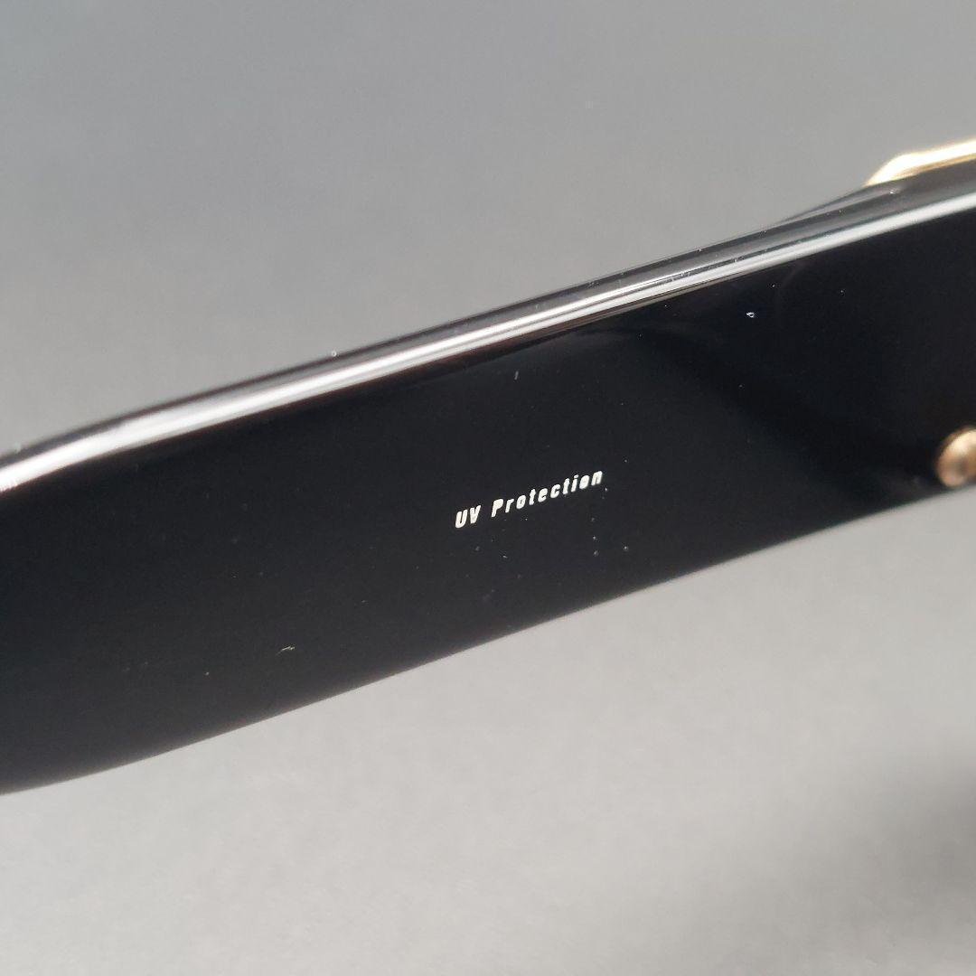 【大人気】 イヴサンローラン　サングラス　 キャットアイ　金ロゴ　黒　良品　希少