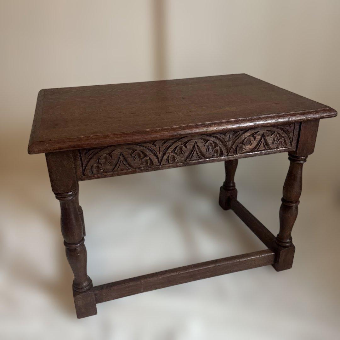 イギリスアンティーク　テーブル　木製