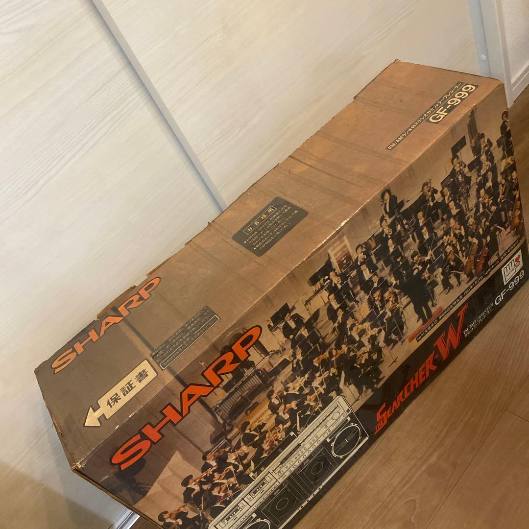 バ*ン様 【※空箱】SHARP THE SEARCHER-W GF-999 ラジ