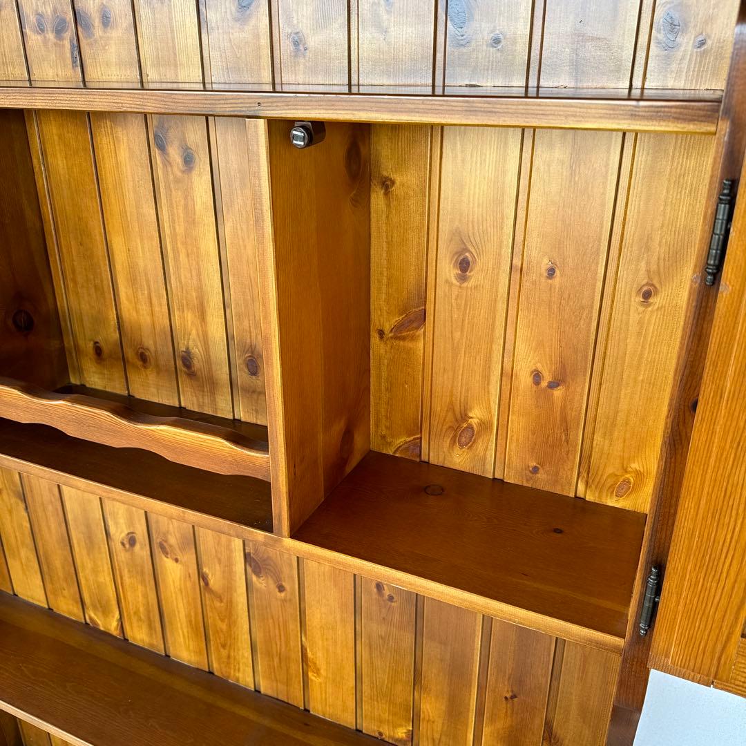 イタリア　飾り棚　オープンラック　バーカウンター　棚