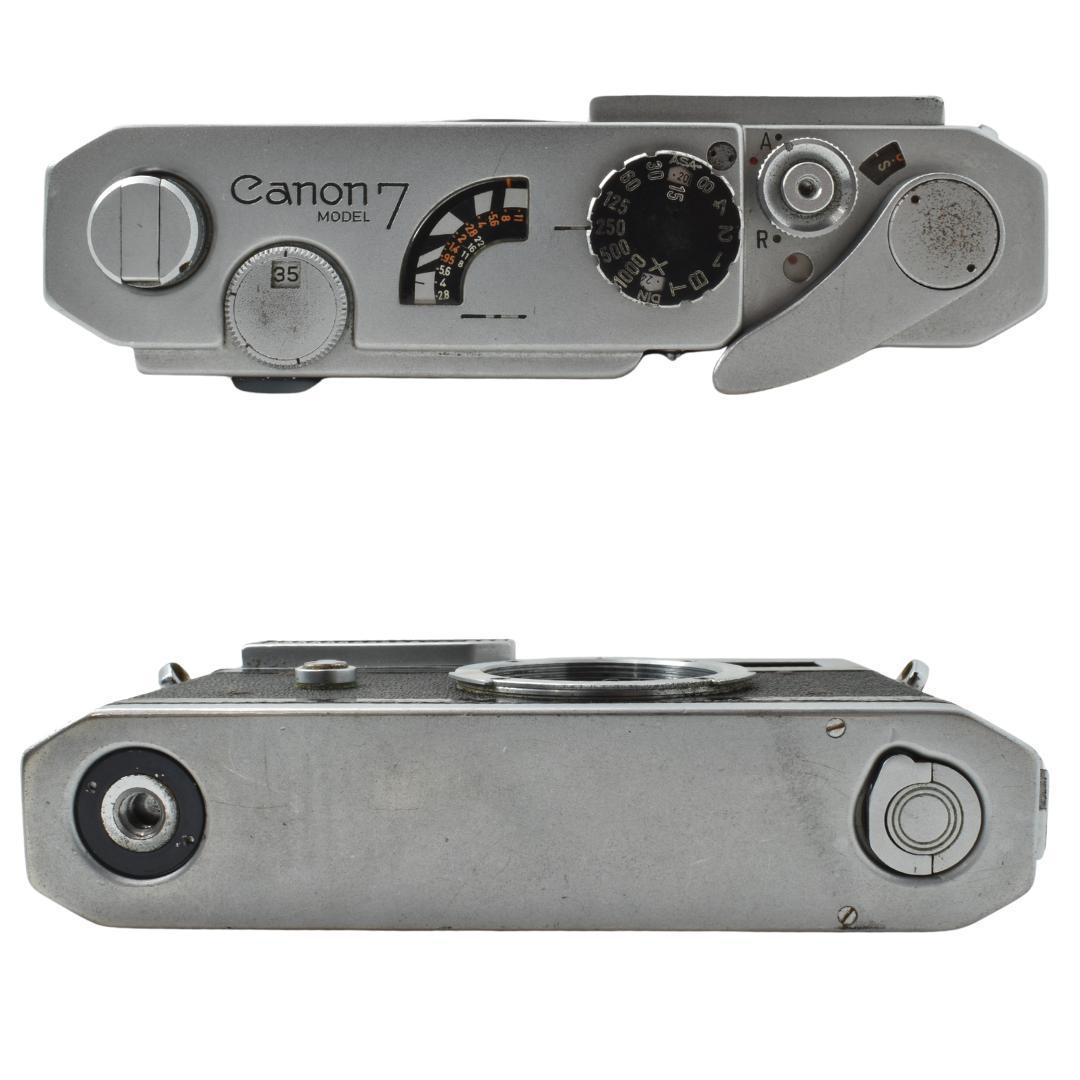整備済 完動 Canon7 FED Industar-61 55mm 露出計OK