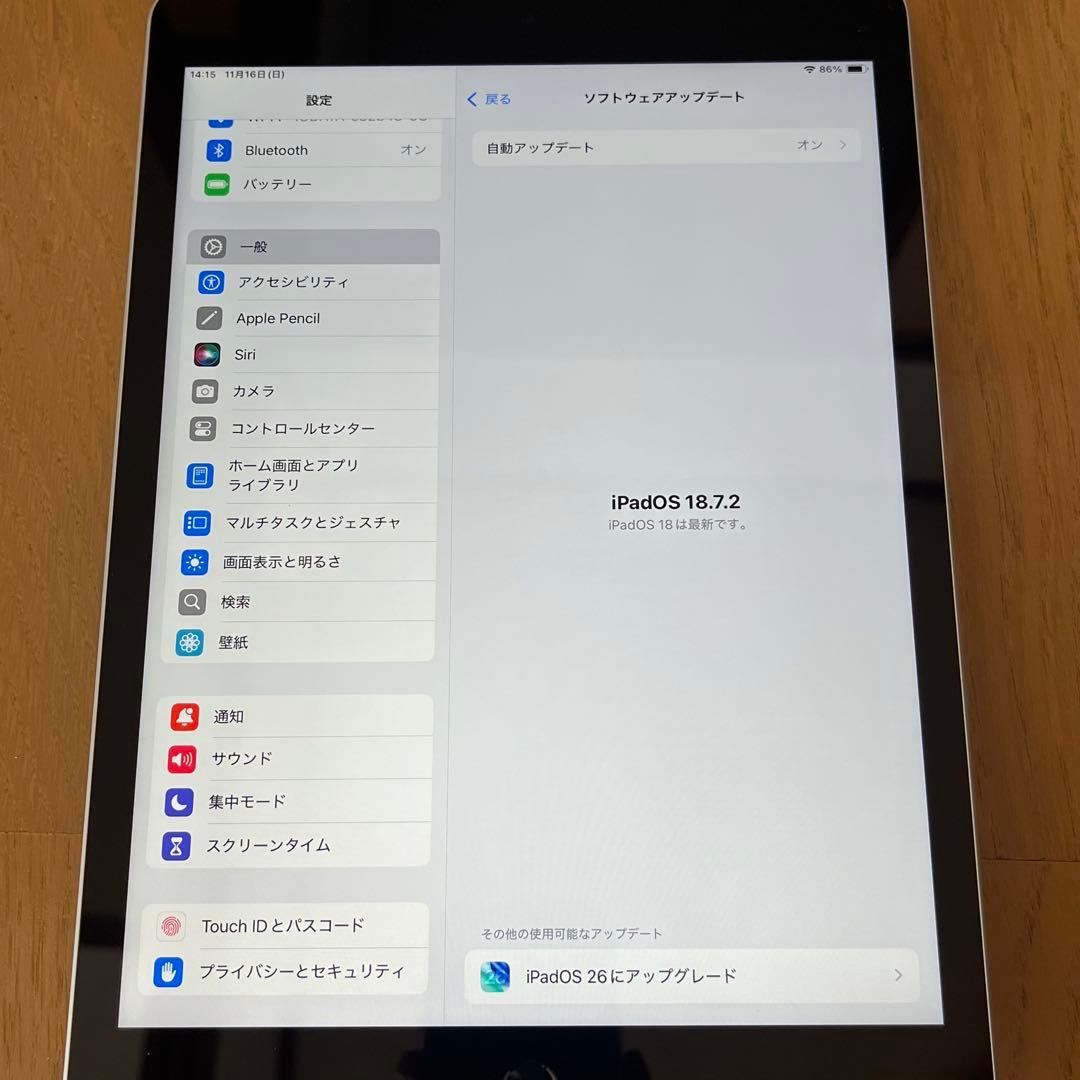 Apple iPad シルバー第９世代wi-fiモデル64gbバッテリー90%