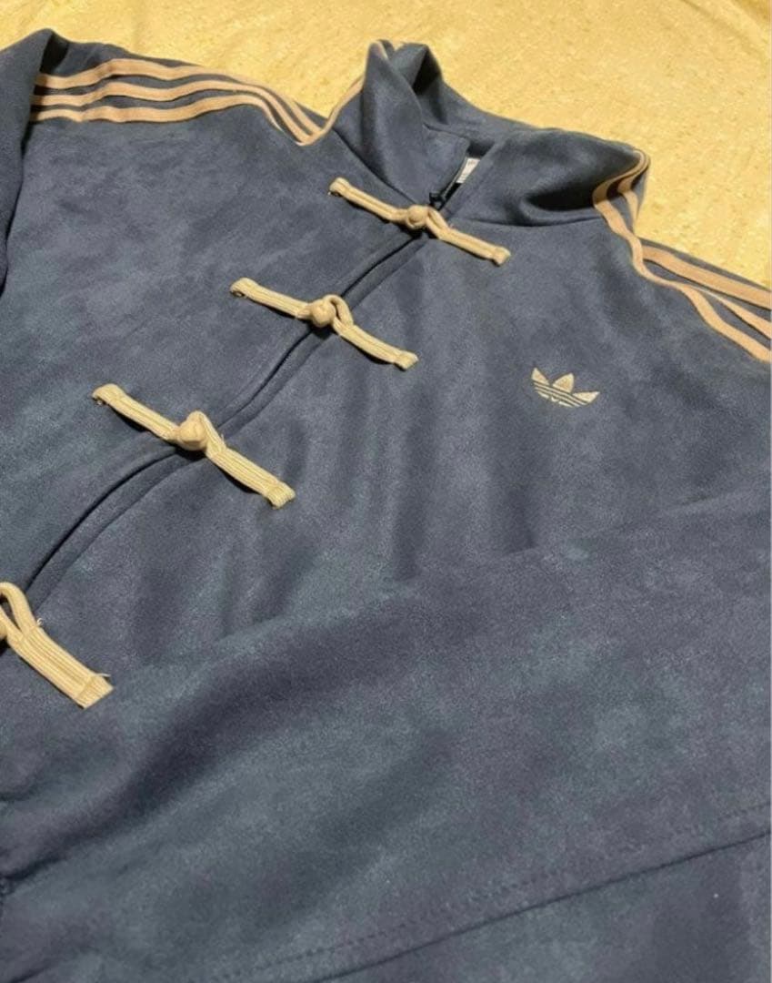 Adidas アディダス 中国限定 巳年チャイナトラックジャケット ネイビー L