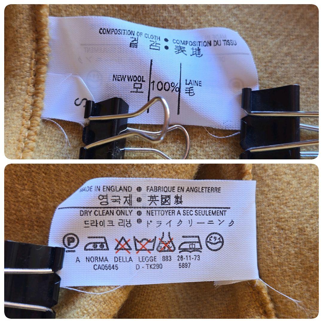 ✨新春セール✨未使用 グローバーオール ダッフルコート ヘリンボーン 英国製 L