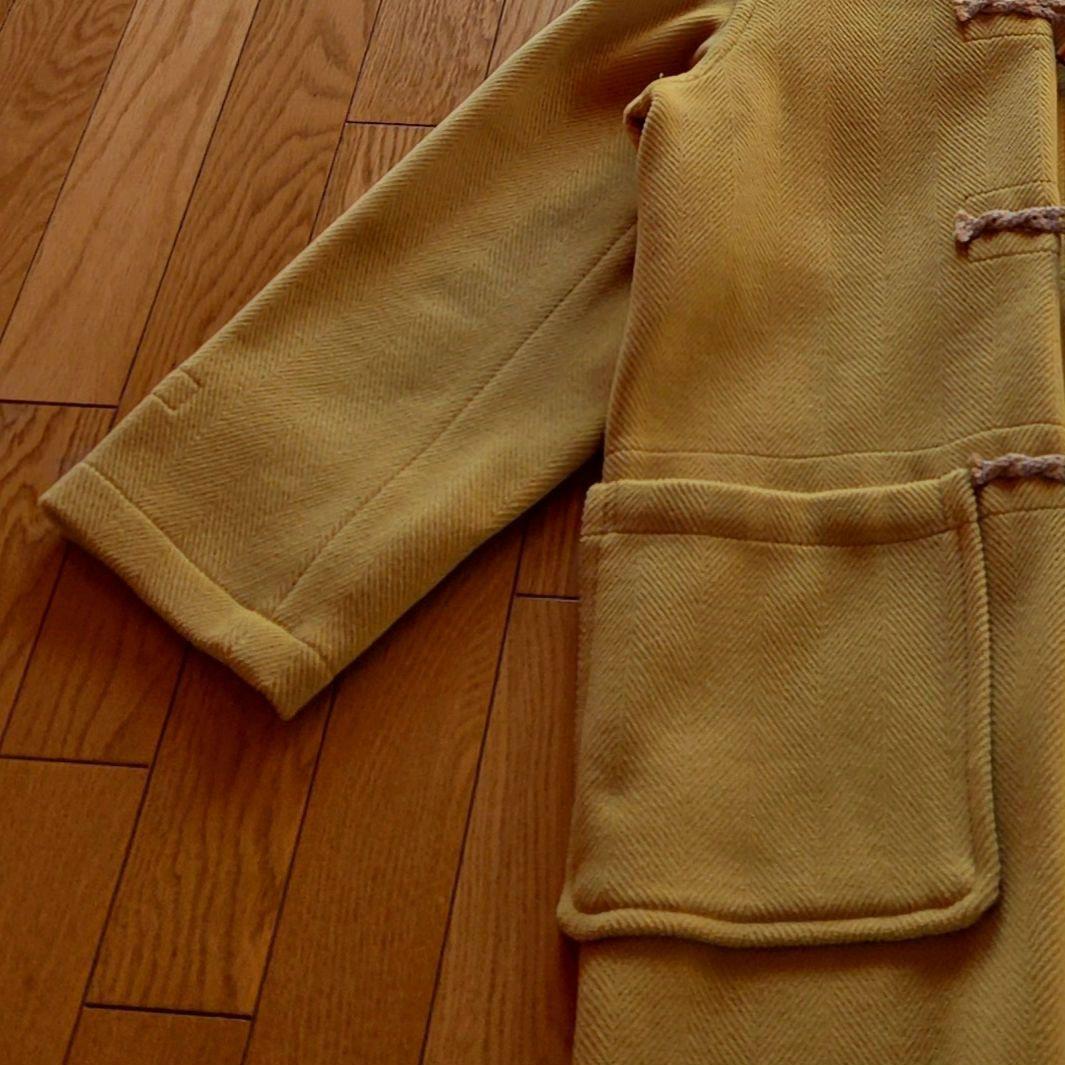 ✨新春セール✨未使用 グローバーオール ダッフルコート ヘリンボーン 英国製 L