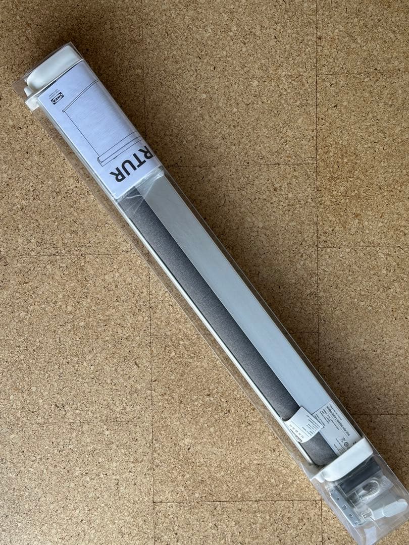 FYRTUR 電動ロールスクリーン グレー60x195 cm