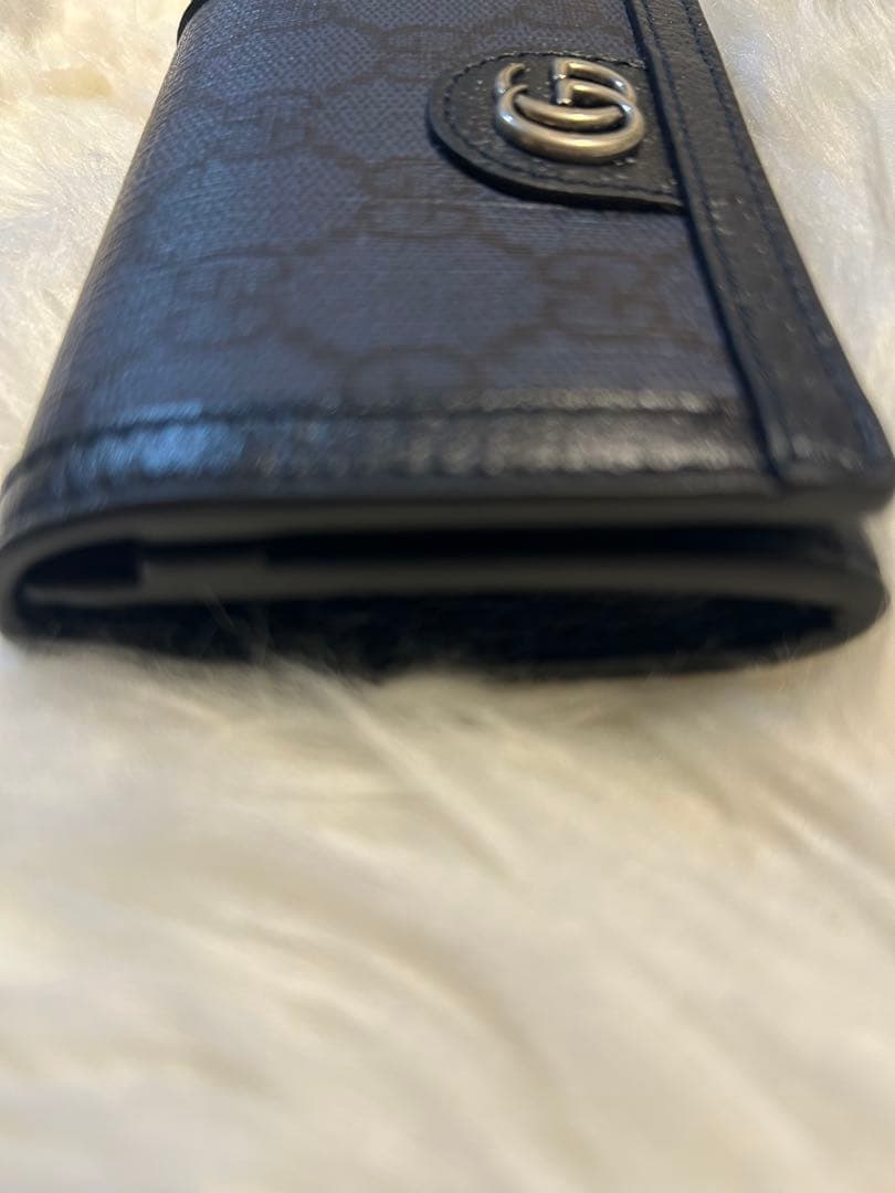 グッチ　GGスプーリームキャンバスダブルGカードケース　763286 2067