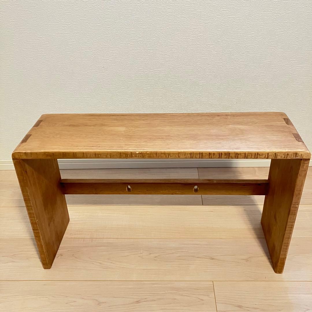 スツール　木製　2個セット　植物棚　アンティーク　収納　サイドテーブル　お得