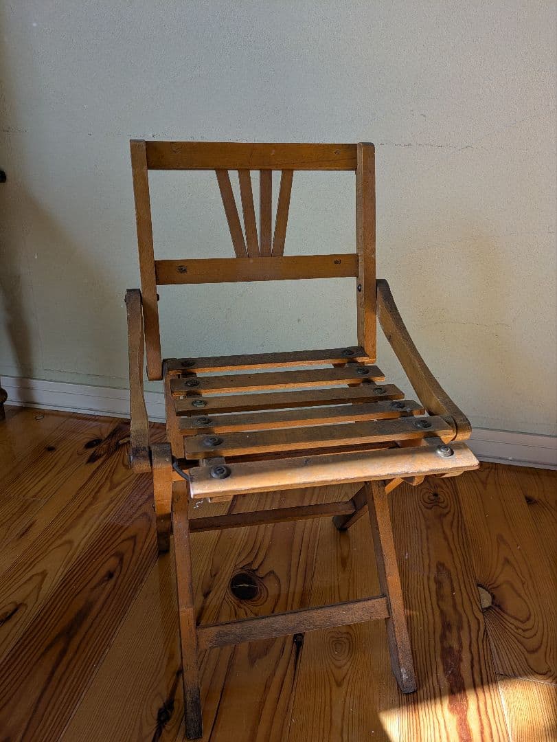 アンティークフォールディング チャイルドチェア