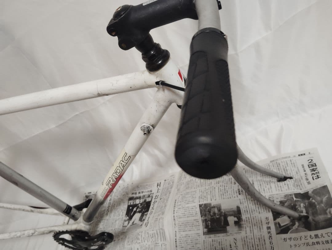 値下げ ブリジストン レイダック クロモリ フレームセット 付属品多数