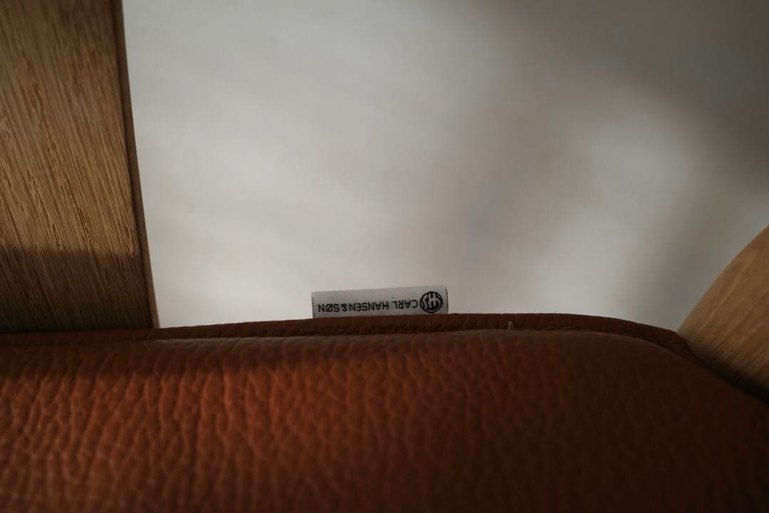 美品【 カールハンセン & サン】 レザークッション / yチェア