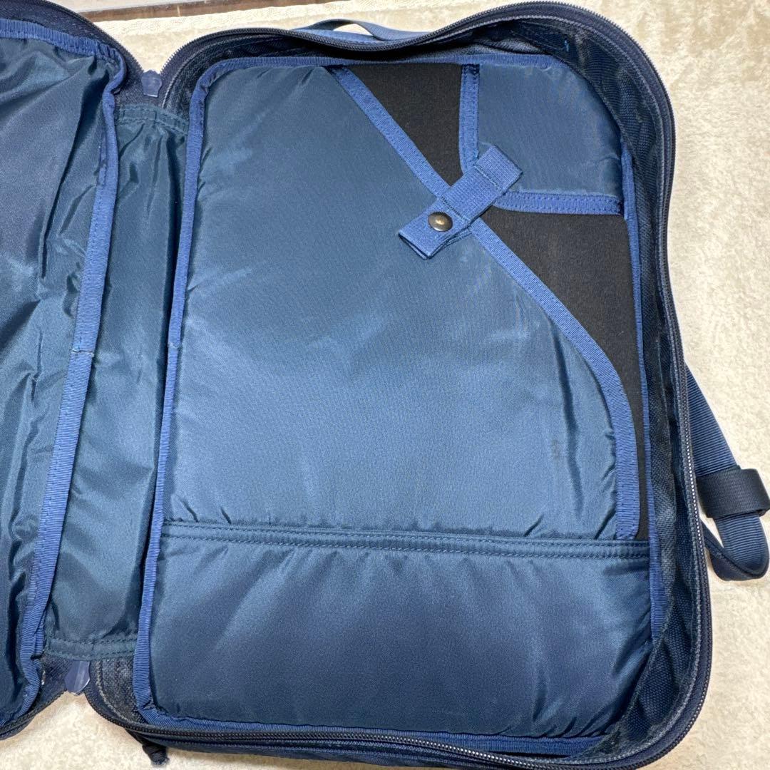 83 美品　ブリーフィング　BRIEFING 3way ブルー　ビジネスバッグ