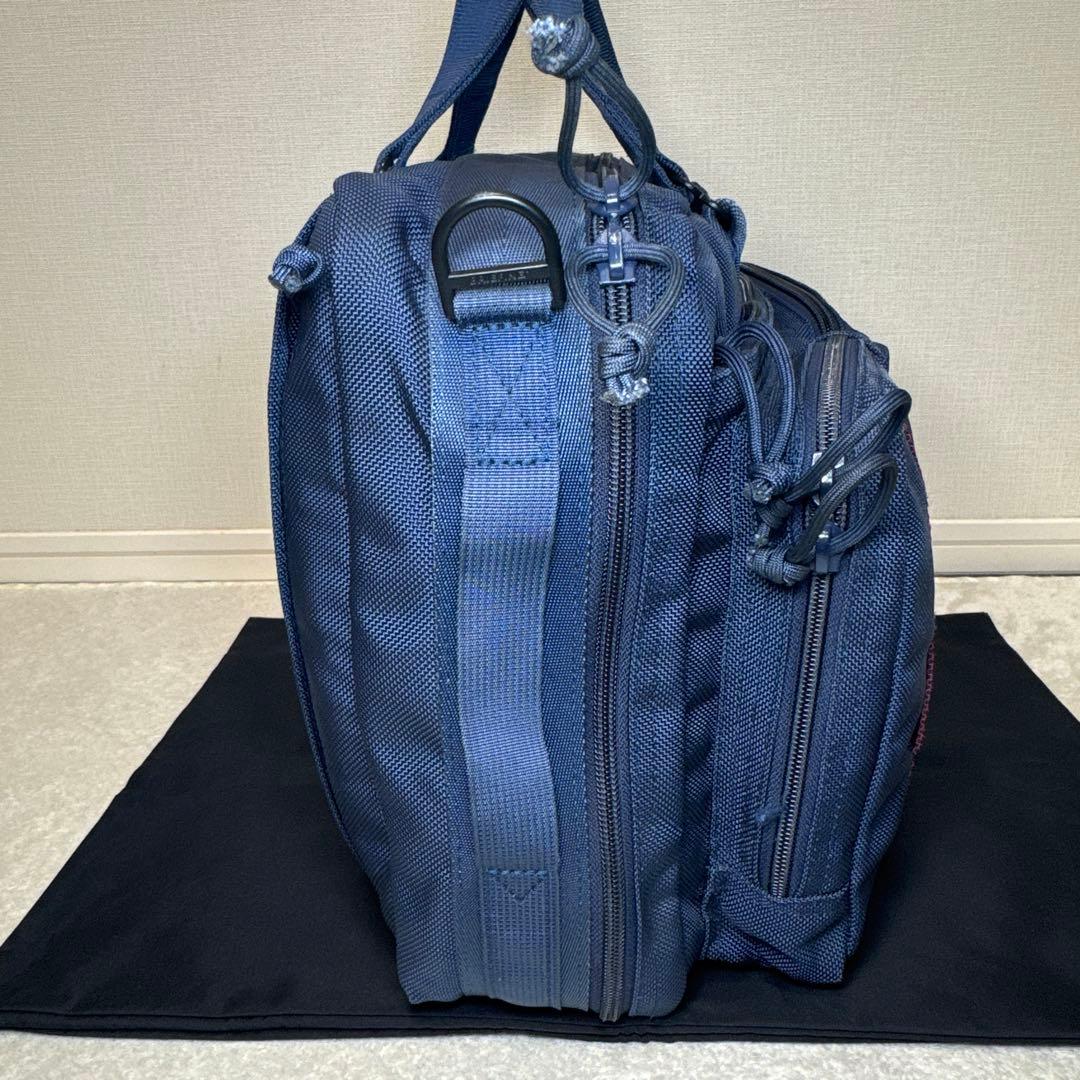 83 美品　ブリーフィング　BRIEFING 3way ブルー　ビジネスバッグ