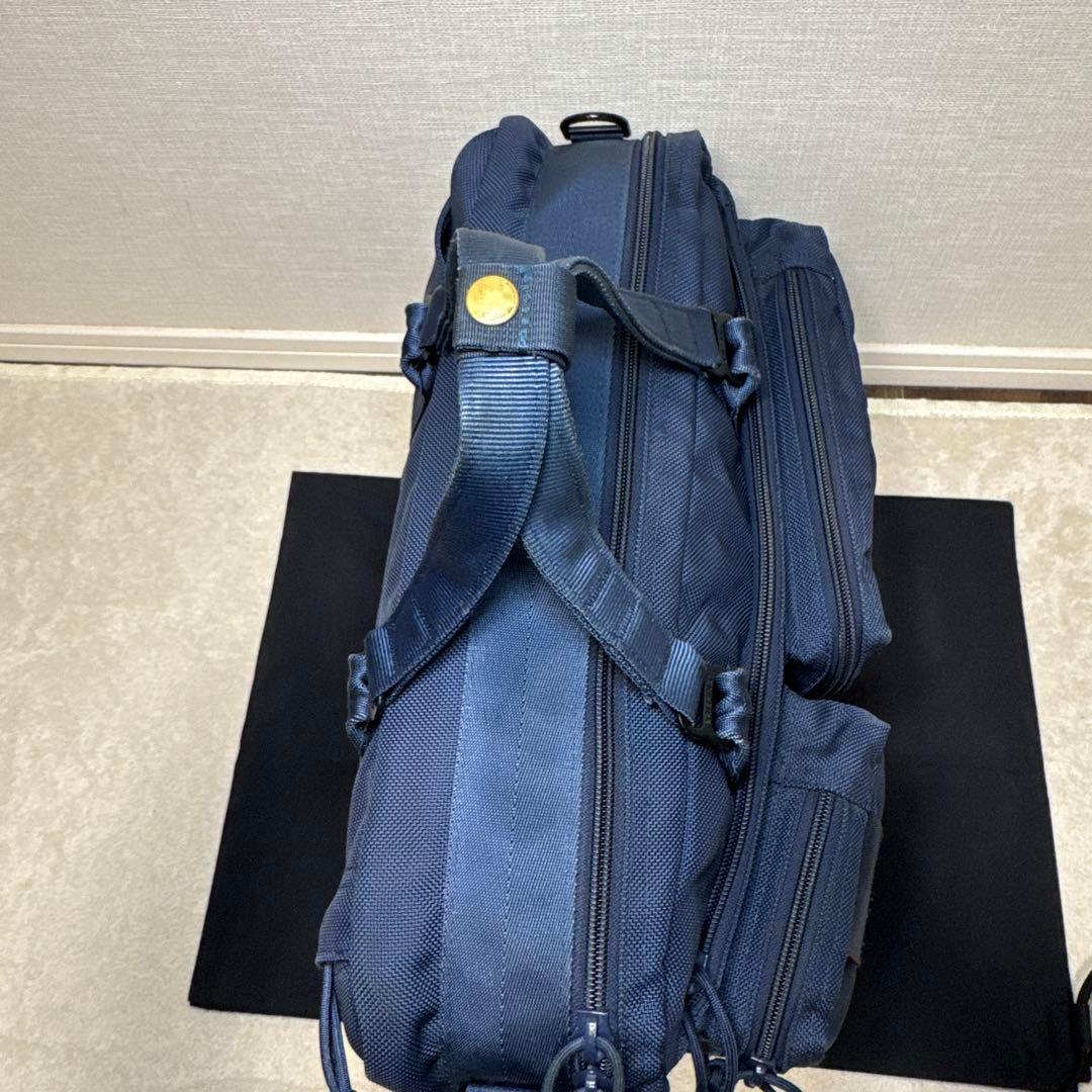 83 美品　ブリーフィング　BRIEFING 3way ブルー　ビジネスバッグ