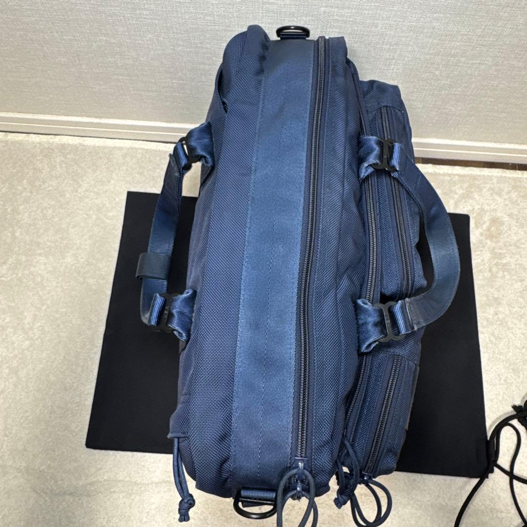 83 美品　ブリーフィング　BRIEFING 3way ブルー　ビジネスバッグ