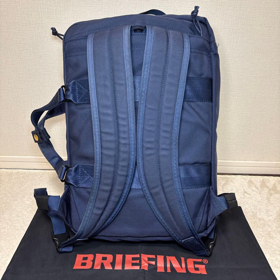83 美品　ブリーフィング　BRIEFING 3way ブルー　ビジネスバッグ
