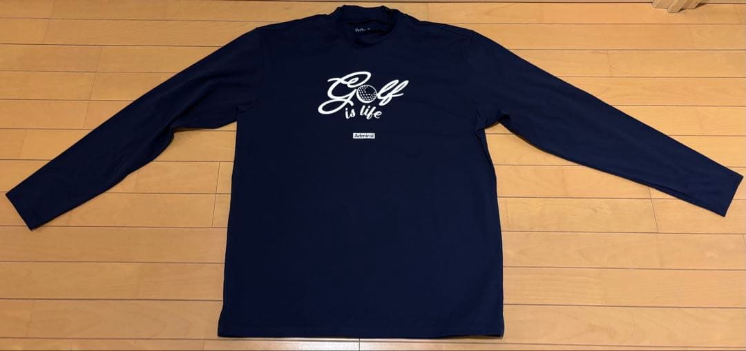 【新品未使用】Admiral Golf モックネック長袖シャツ