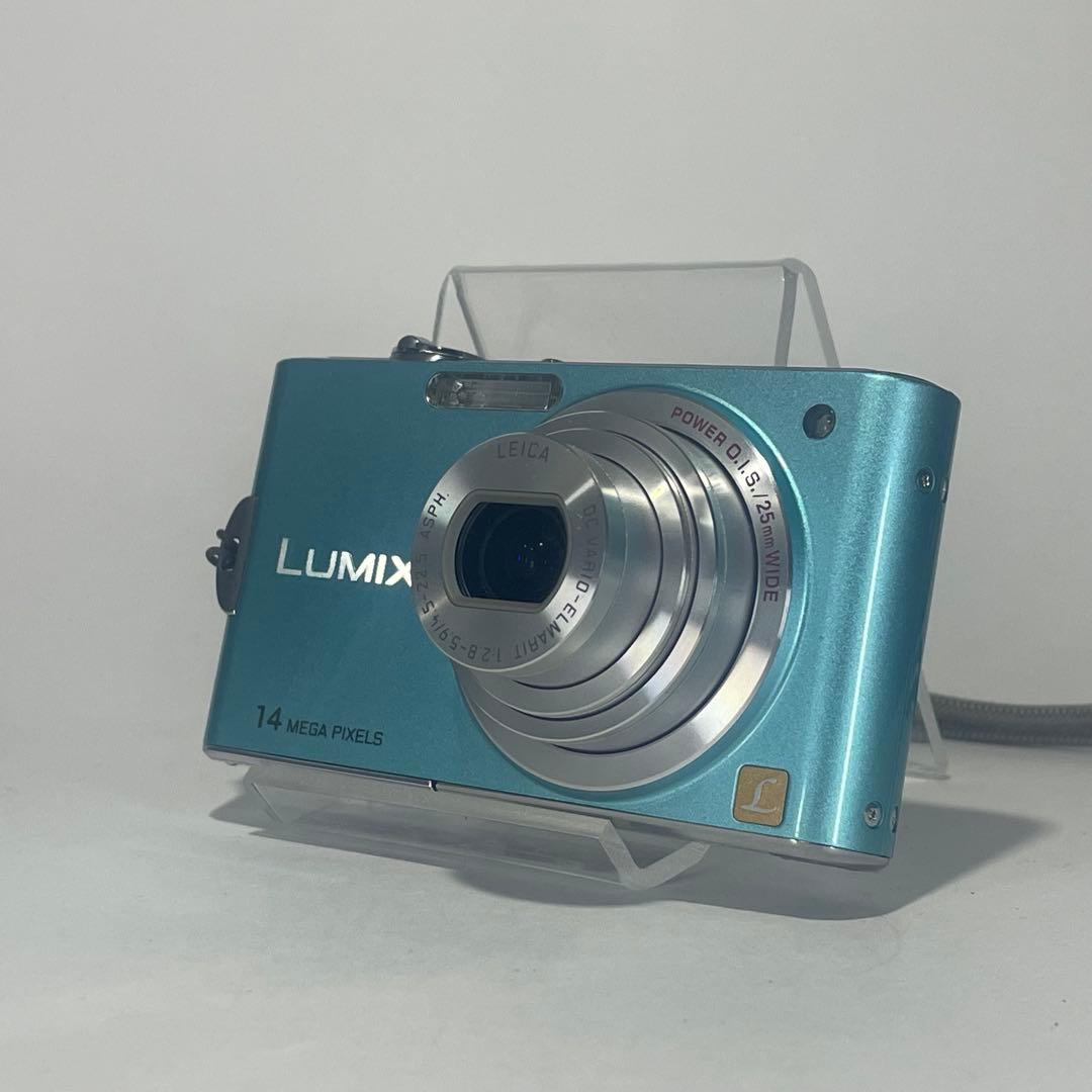 【美品】Panasonic LUMIX DMC-FX66 ブルー